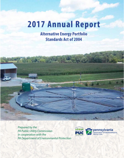 Alternative Energy Portfolio Standards Act Compliance for Year 2017 Brochure Cover