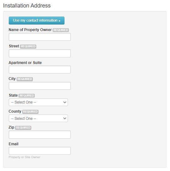 Wind Registration Instructions - Step 3 Screenshot