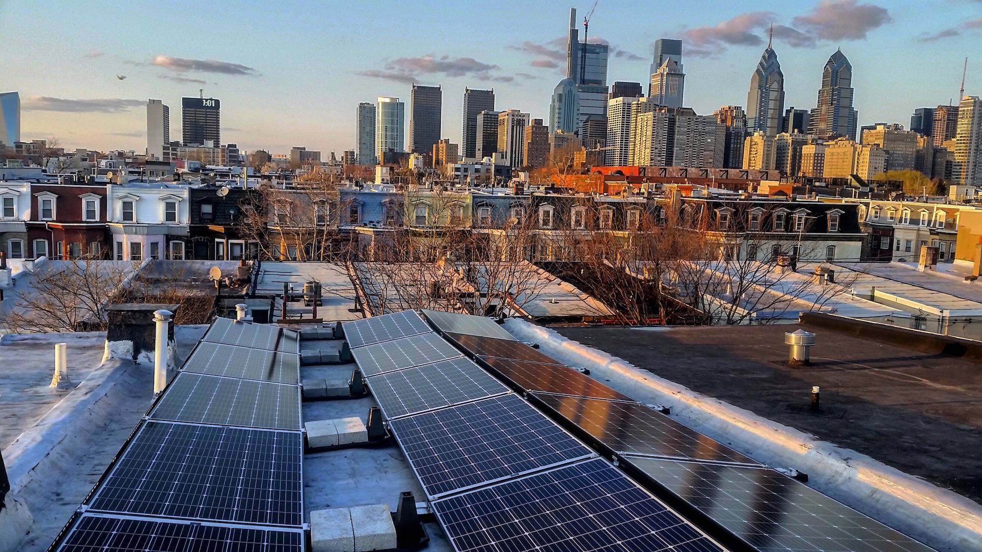 Photo of the Philadelphia skyline